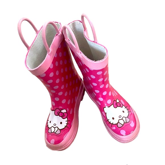 Hello Kitty Shoes Hello Kitty Rain Boots Girls Poshmark